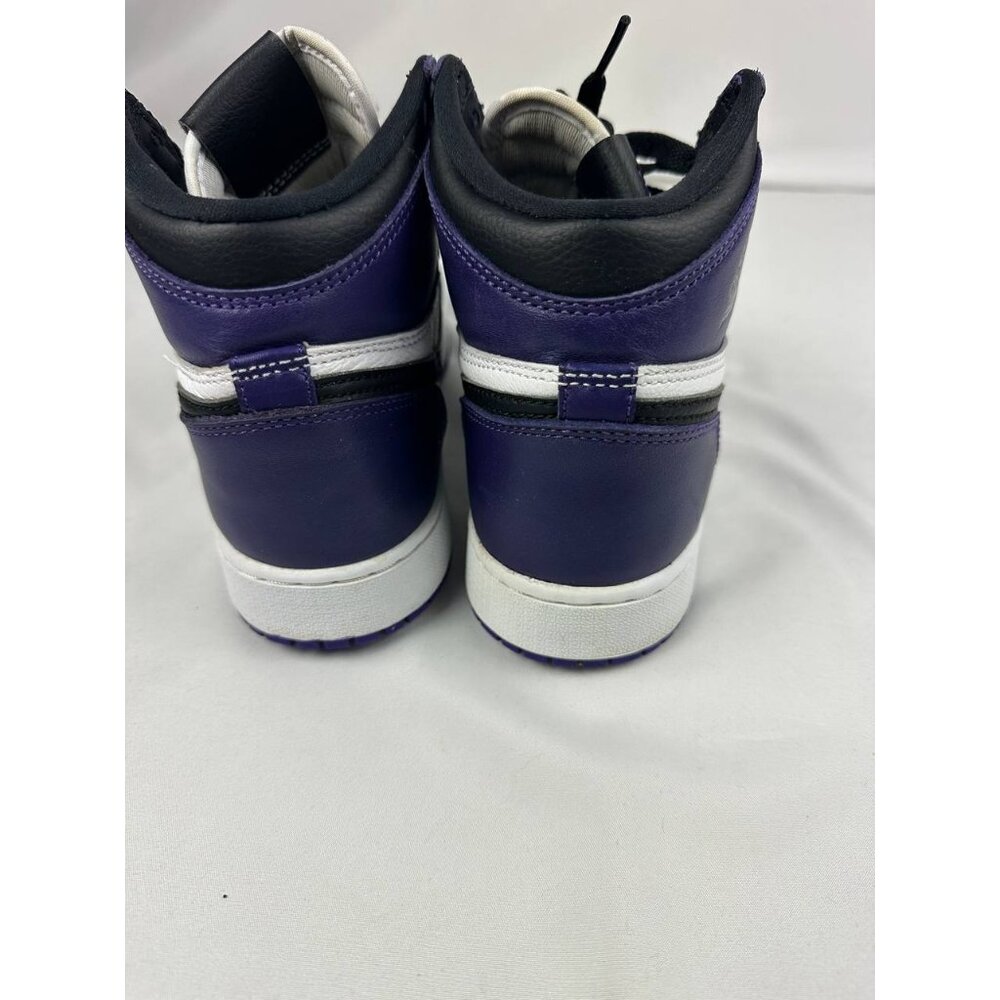 Nike Air Jordan 1 High OG GS 'Court Purple 2.0' 575441-500 Youth Size 5.5Y (7W) - Picture 3 of 8